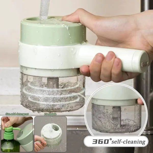 4 In 1 Electric Wireless Grinder